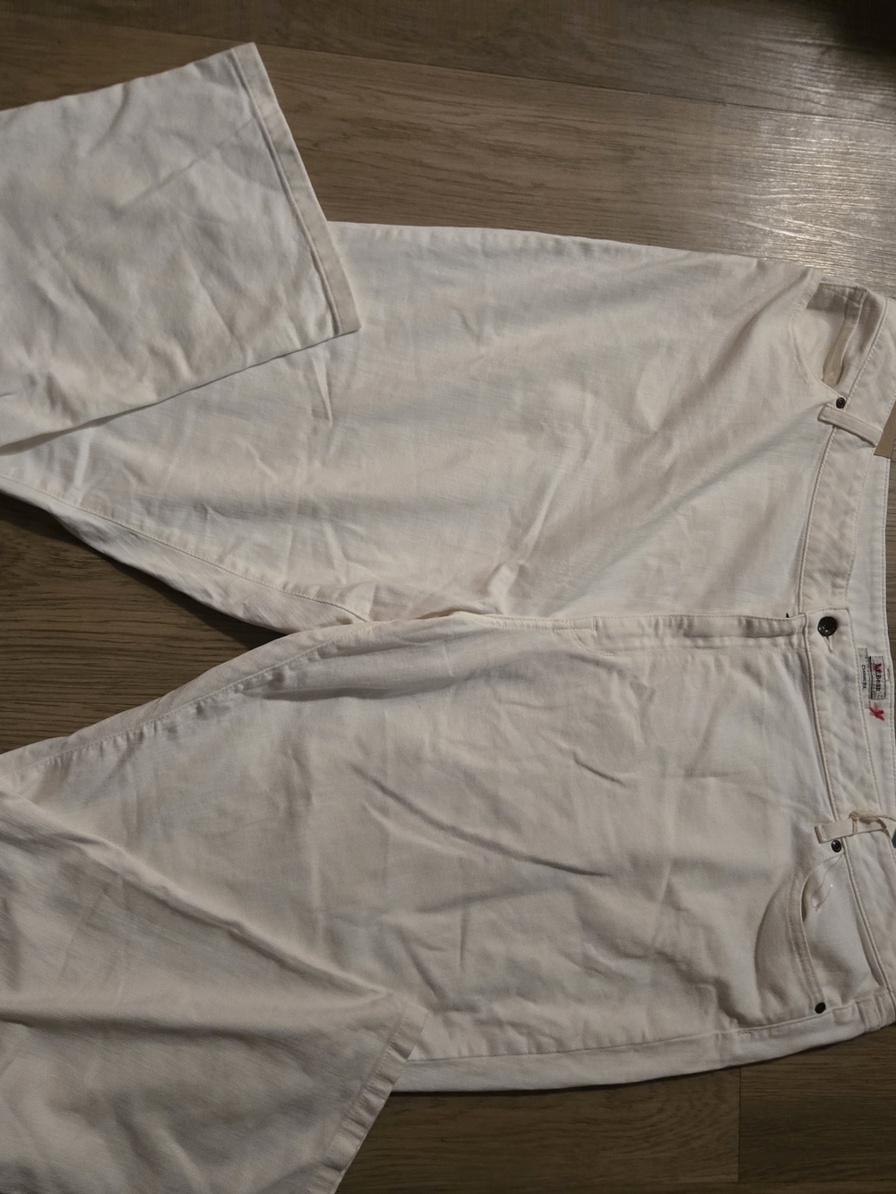NWT L.L.Bean White Classic Fit Pants Plus Size 26W Regular Outlet
